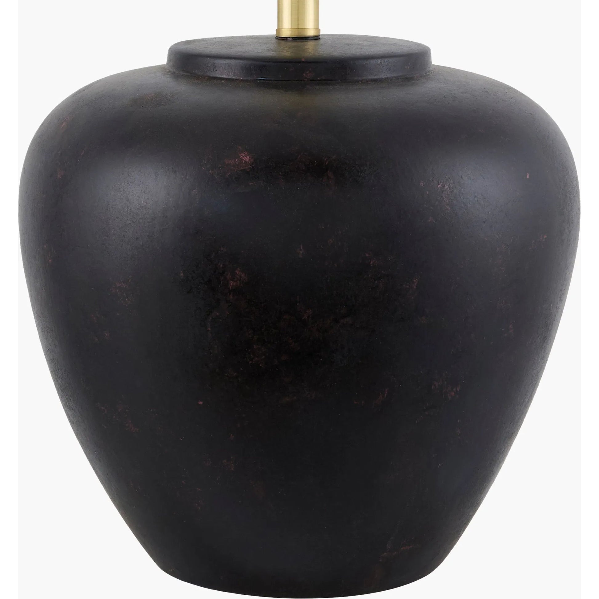 Awaroa Accent Table Lamp by Surya. Made from ceramic, linen, polyester in a transitional style.
