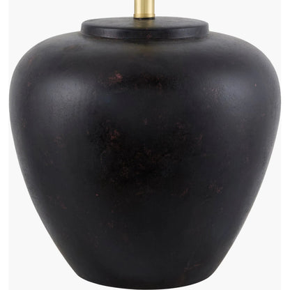 Awaroa Accent Table Lamp by Surya. Made from ceramic, linen, polyester in a transitional style.