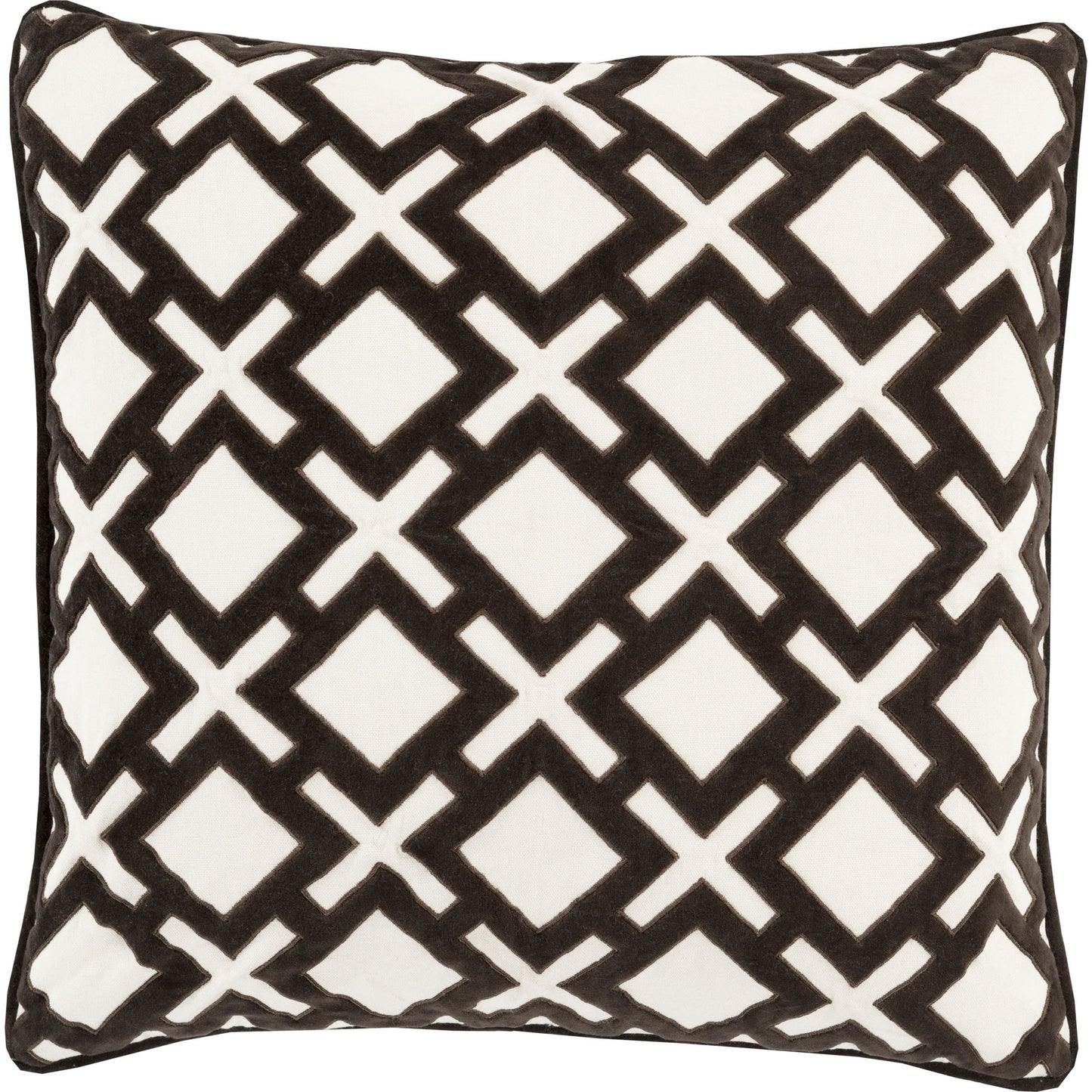 002 O-SURYA-AX003-1818D,O-SURYA-AX003-1818P | Primary Silo | Alexandria Pillow - 24872 by Surya. Made from unique in a modern style.