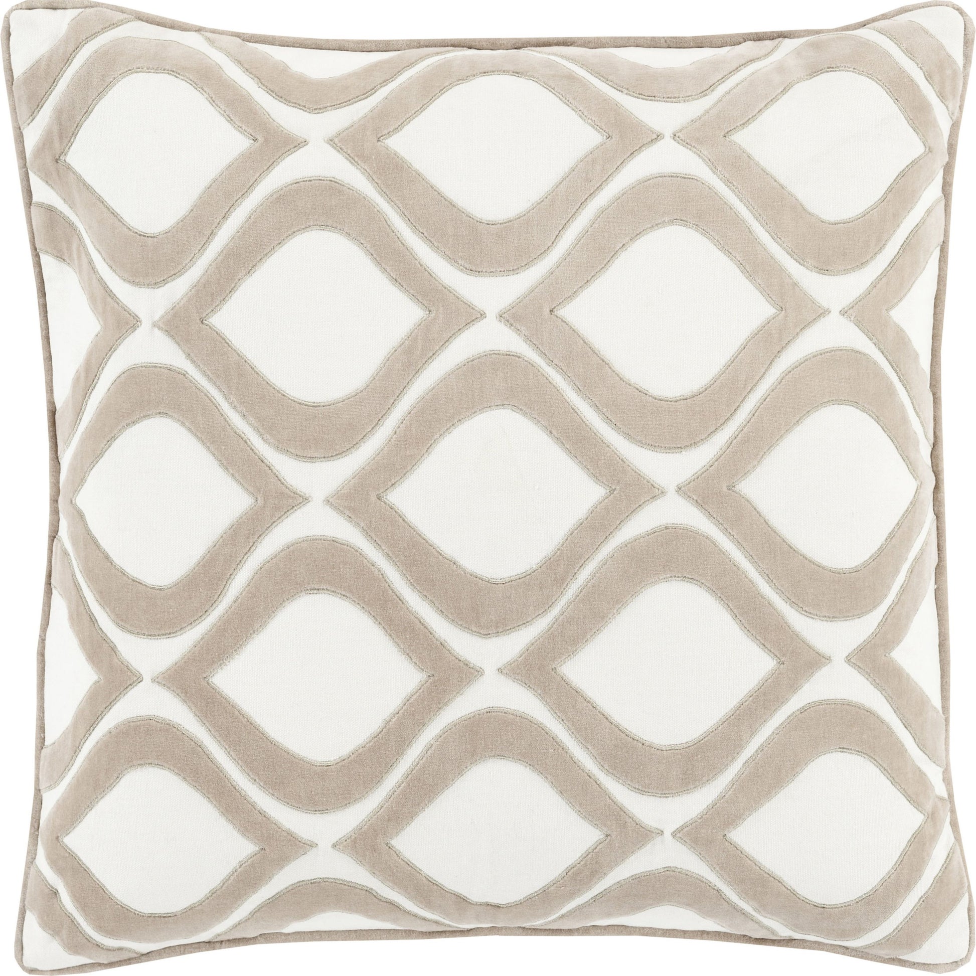 Alexandria Pillow - 19185 by Surya. Made from 100% cotton in a modern style.
