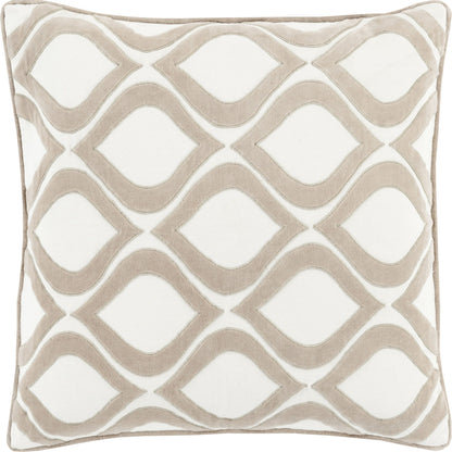 Alexandria Pillow - 19185 by Surya. Made from 100% cotton in a modern style.