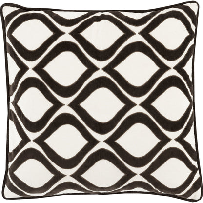 Alexandria Pillow - 19185 by Surya. Made from 100% cotton in a modern style.