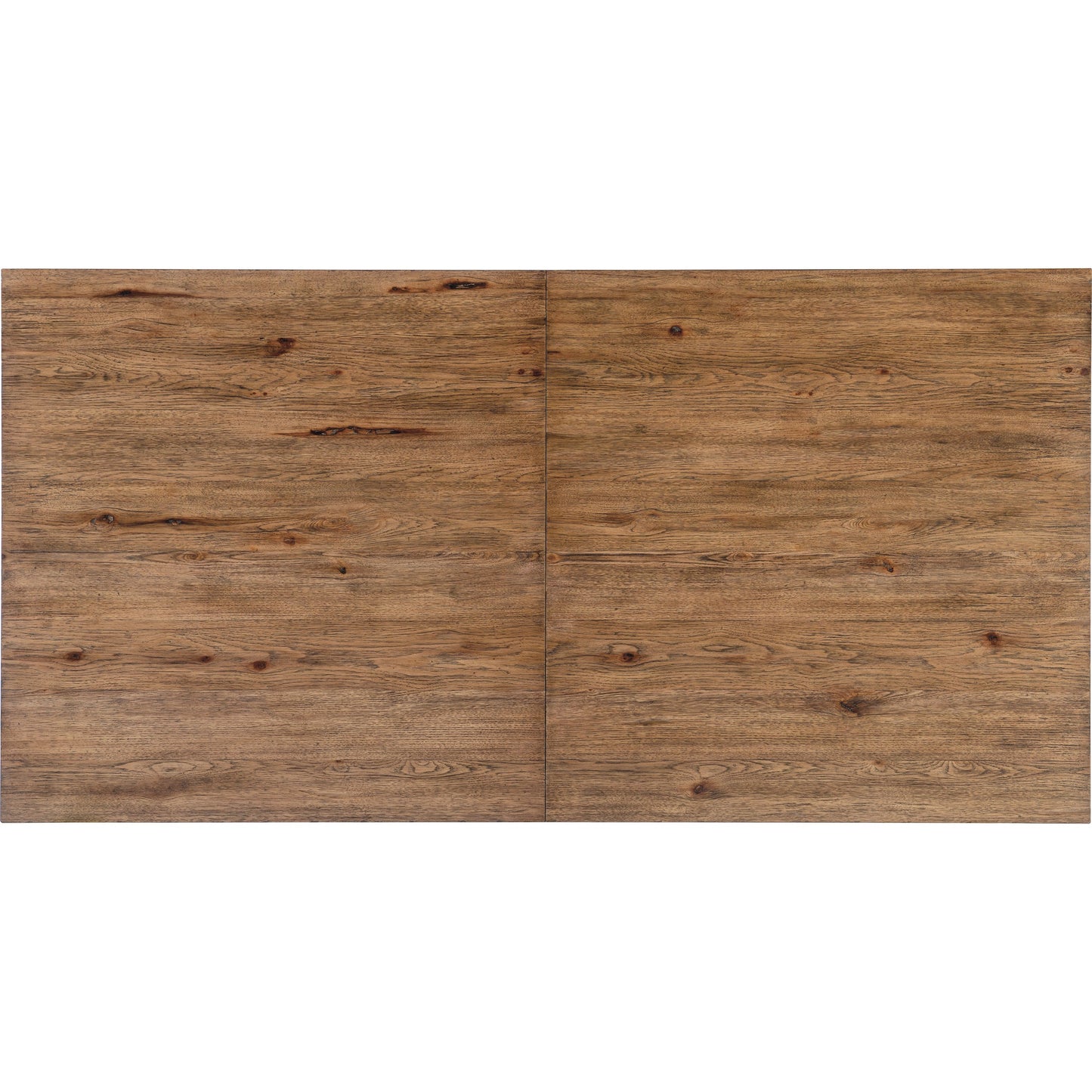 005 SI-1959512 | Additional Silo | Big Sky Leg Table by Hooker Furniture in vintage natural. Made from pecky hickory veneers, solid-wood edged top in a modern style.