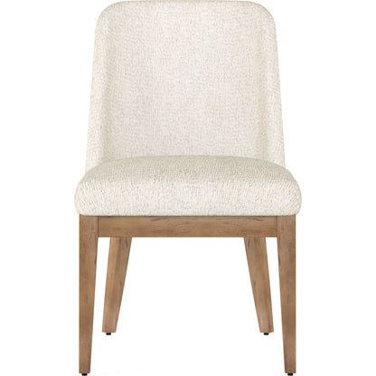 Portico Upholstered Side Chair by A.R.T. Furniture in sienna. Made from parawood solids, foam, fabric in a modern style.