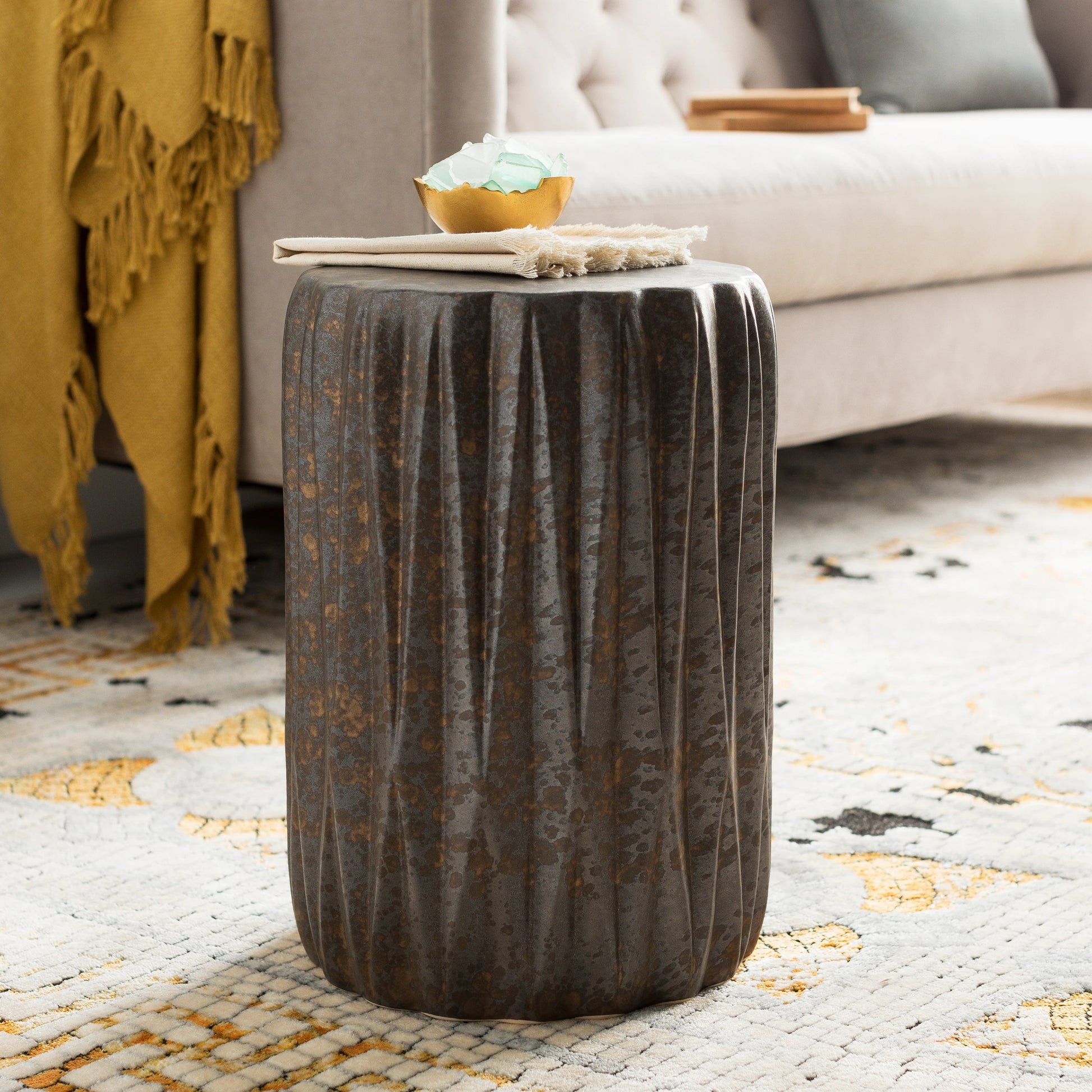 Aynor Indoor/Outdoor by Surya in glazedglazed. Made from ceramic in a coastal style.
