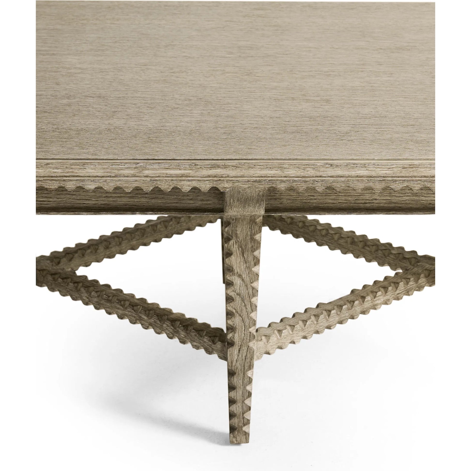 Stratford Coffee Table by Jonathan Charles in grey and greyed oak. Made from oak, oak veneer in a transitional style.