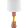 Terrazzo Red, Plated Gold