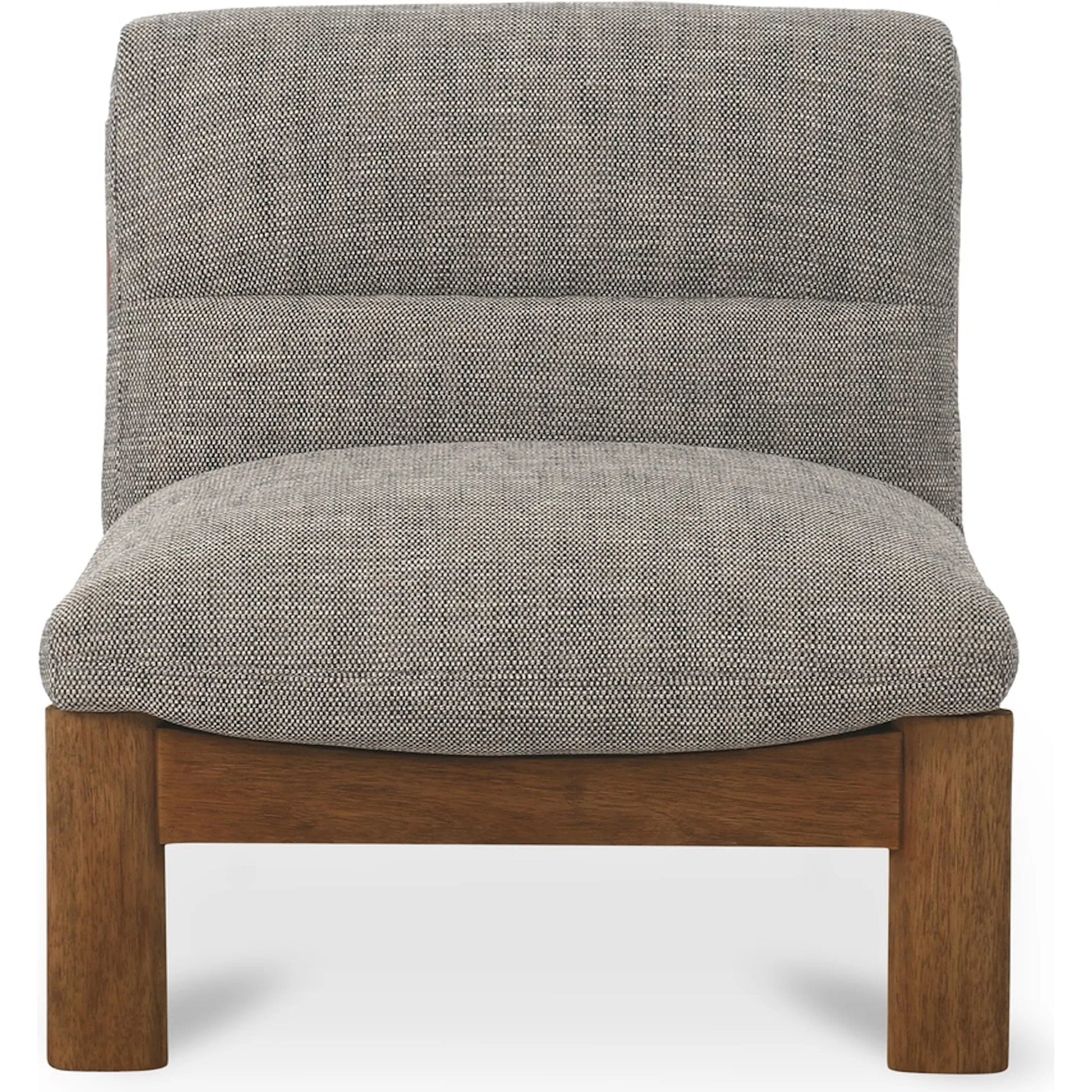 Pierce Accent Chair by Moe's Home Collection. Made from 100% polyester, solid rubber wood, plywood frame, rubber wood leg with plastic glider, foam, dacron, fiber seat in a unique style.