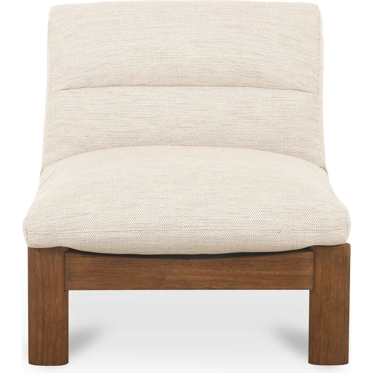 012 SI-2527890 | Additional Silo | Pierce Accent Chair by Moe's Home Collection. Made from 100% polyester, solid rubber wood, plywood frame, rubber wood leg with plastic glider, foam, dacron, fiber seat in a unique style.