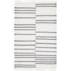 Ivory, Black / 2' x 3'