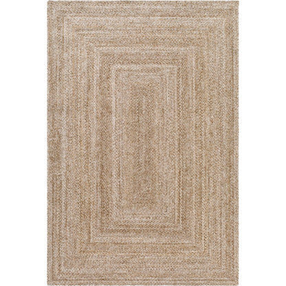 Azalea AZA-2320 Rug by Surya in beige, taupe, sandstone. Made from recycled pet yarn in a unique style.
