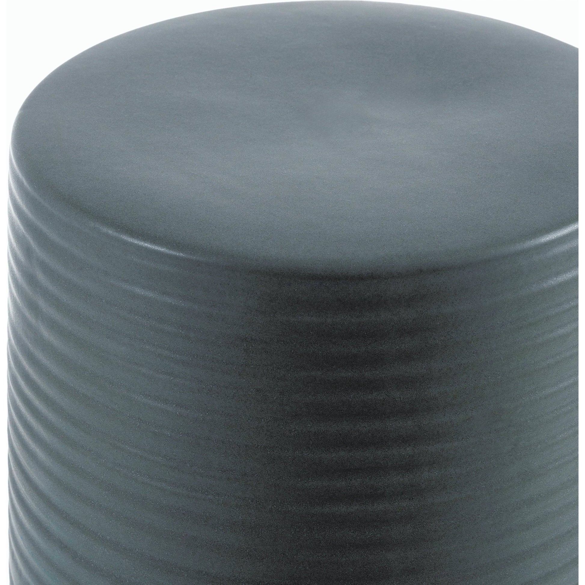 Terraza End Table - 538706 by Surya in top: gray, khaki, base: gray and glazedglazed. Made from ceramic in a modern style.
