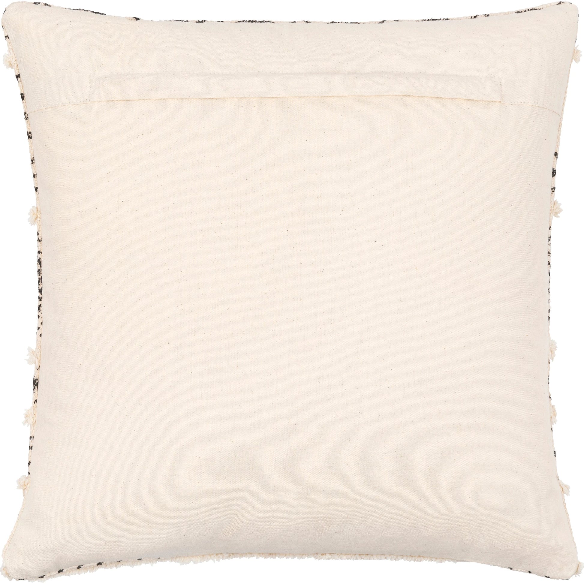 Azibo Pillow - 32147 by Surya in black, cream. Made from 100% cotton in a eclectic & global style.