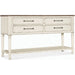 Americana Server by Hooker Furniture. Made from oak veneers with solid-wood edge top in a cottage & farmhouse style.