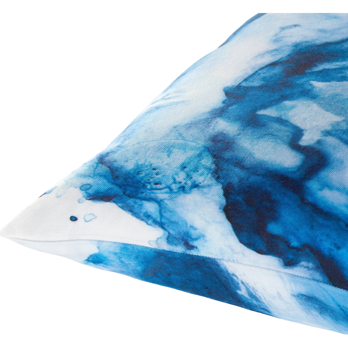 002 SI-1877473,SI-1877474,SI-1877475,SI-1877476 | Closeup | Azora Pillow - 27854 by Surya in silver gray, blue, pale blue, navy, aqua, white. Made from 100% polyester in a eclectic & global style.