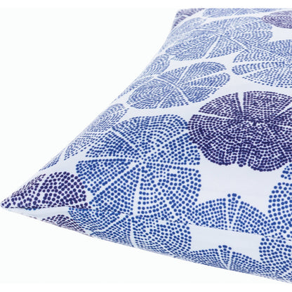 Azora Pillow - 14772 by Surya in navy, dark blue, white. Made from 100% polyester in a eclectic & global style.