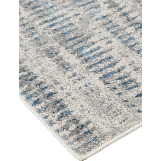 Azure Rug - 3402F by Feizy in blue, gray, ivory. Made from polyester, polypropylene in a unique style.