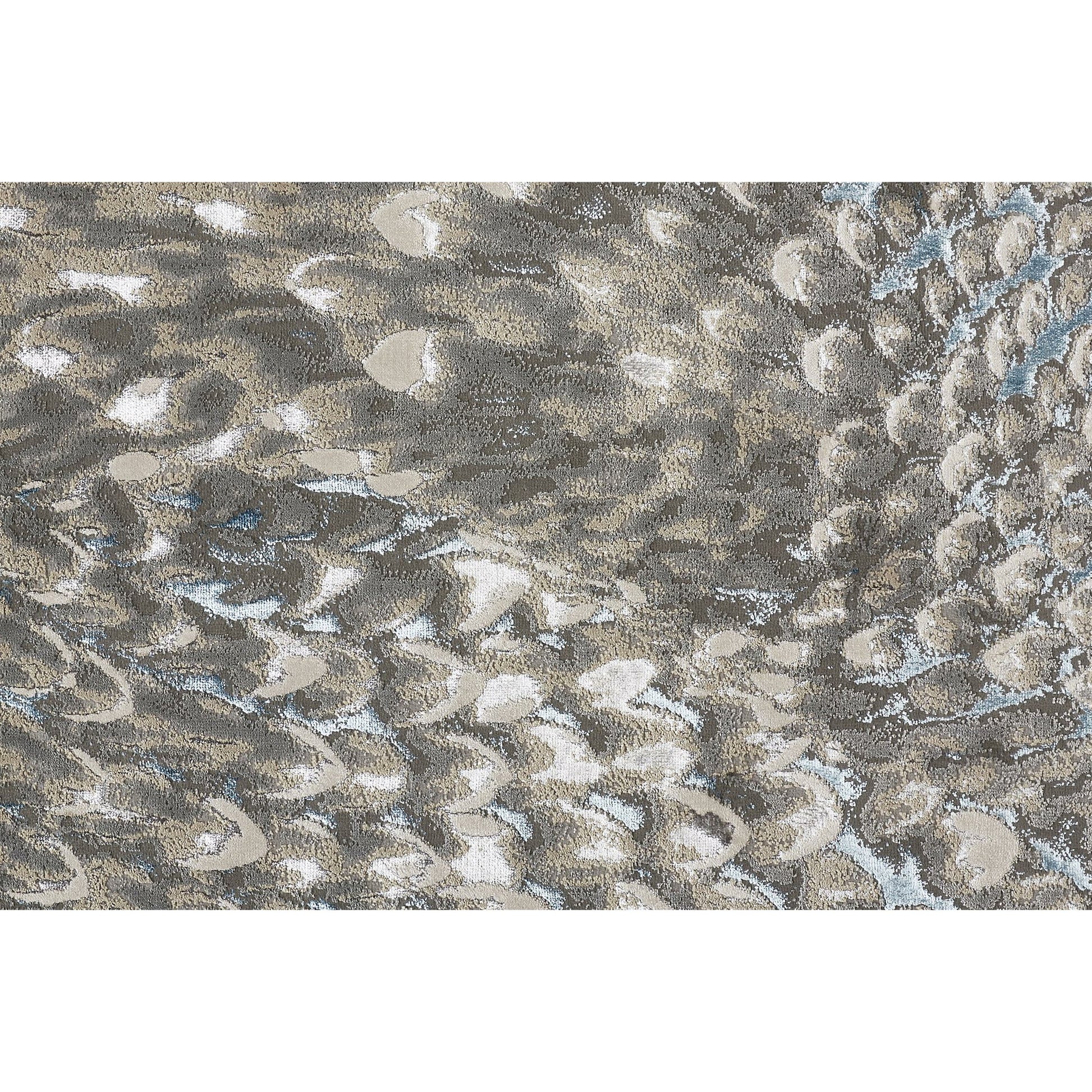 Azure Rug - 3403F by Feizy in blue, silver, gray. Made from polyester, polypropylene in a unique style.