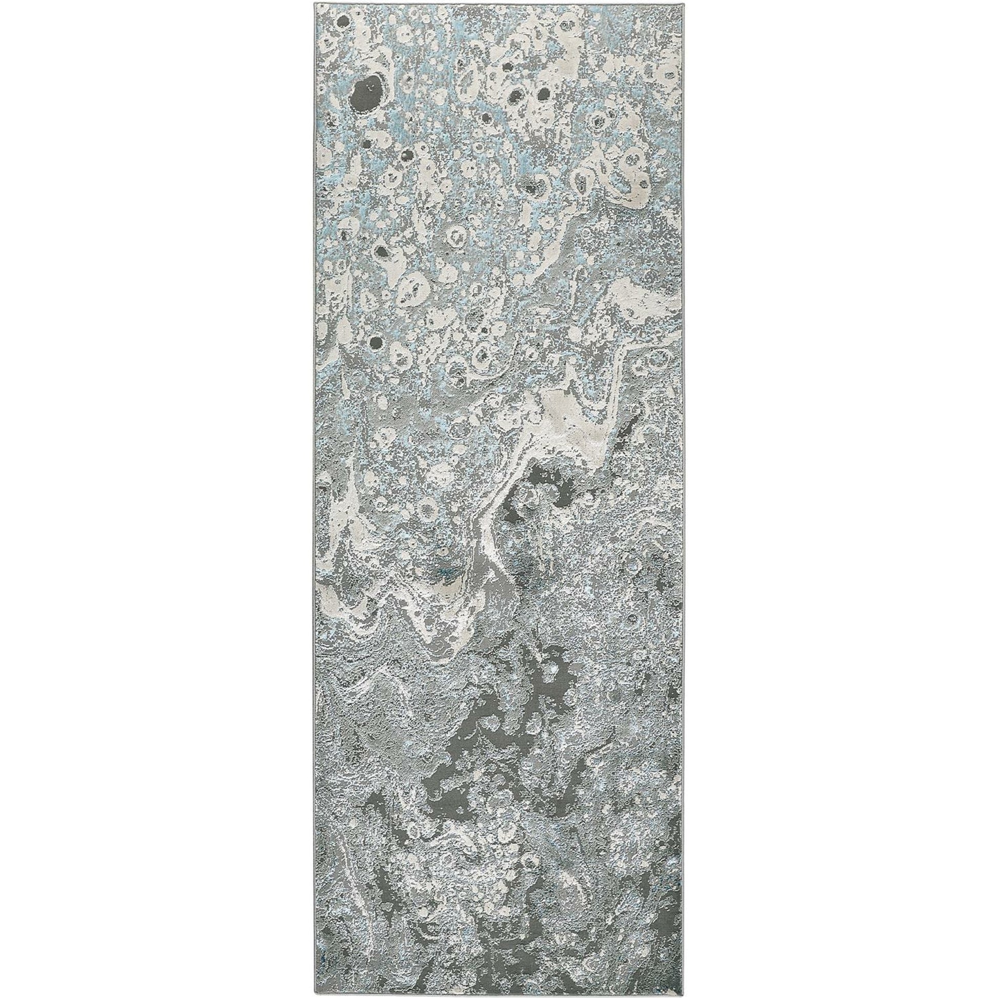 Azure Rug - 3405F by Feizy in ivory, gray, blue. Made from polyester, polypropylene in a unique style.