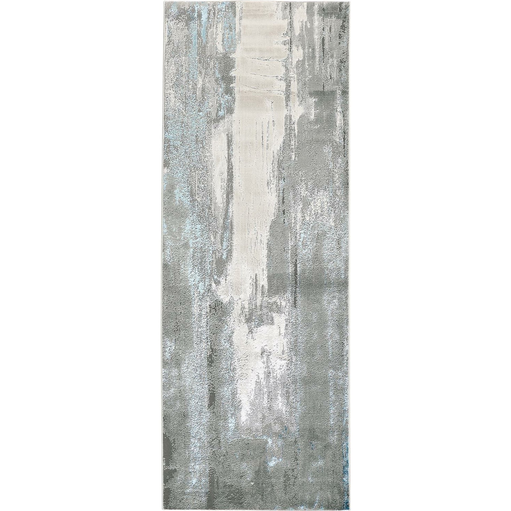 Azure Rug - 3406F by Feizy in gray, ivory, blue. Made from polyester, polypropylene in a unique style.