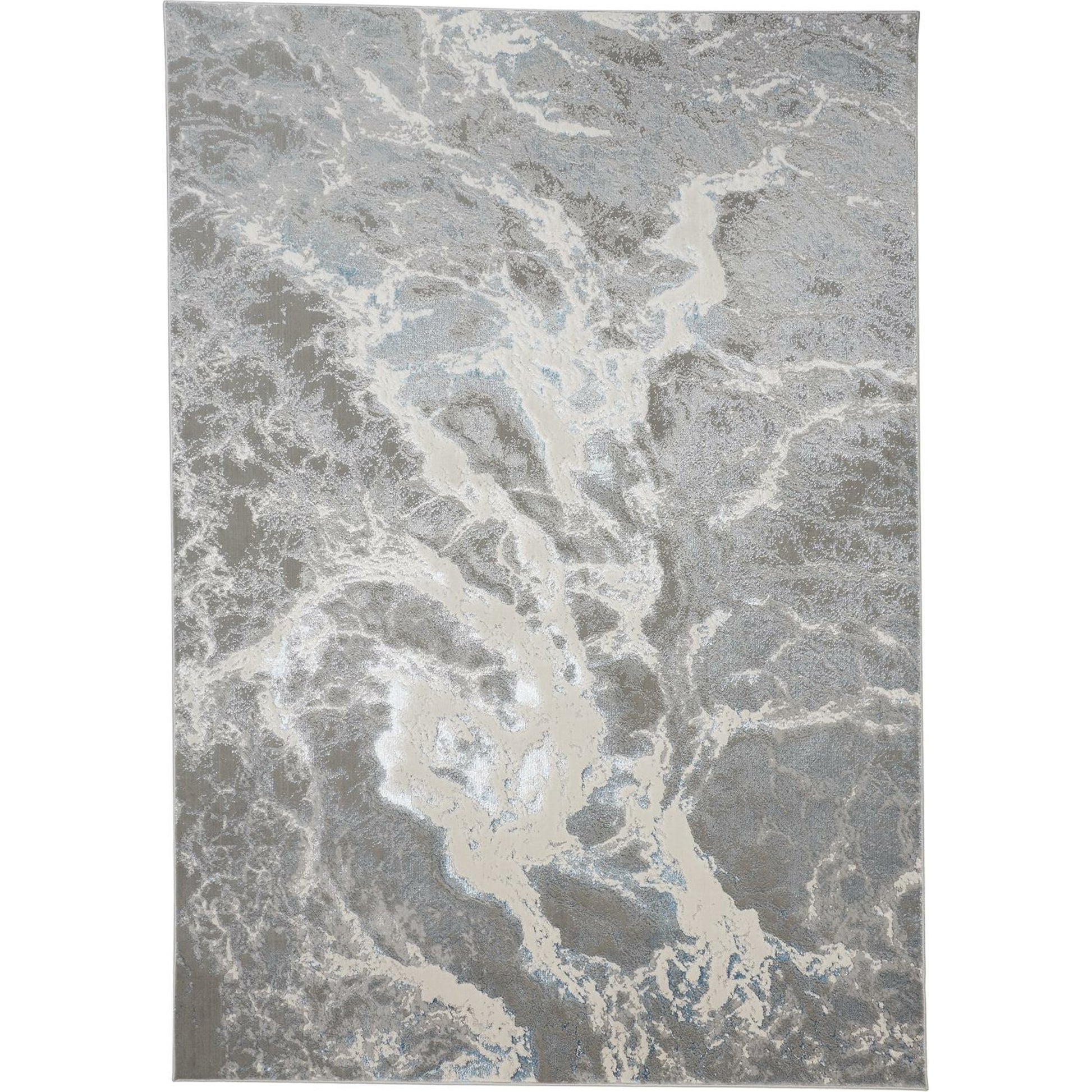 Azure Rug - 3539F by Feizy in silver, gray, ivory. Made from polyester, polypropylene in a unique style.