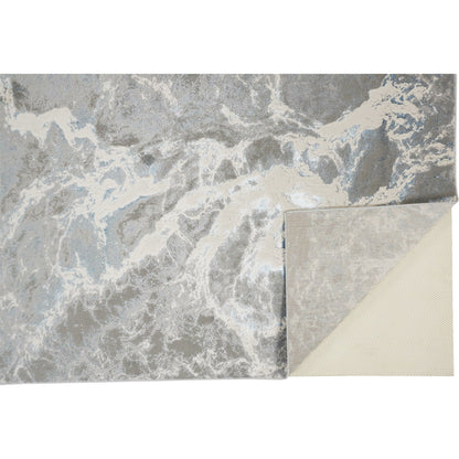 Azure Rug - 3539F by Feizy in silver, gray, ivory. Made from polyester, polypropylene in a unique style.