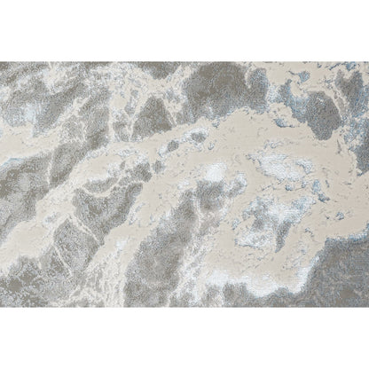 Azure Rug - 3539F by Feizy in silver, gray, ivory. Made from polyester, polypropylene in a unique style.