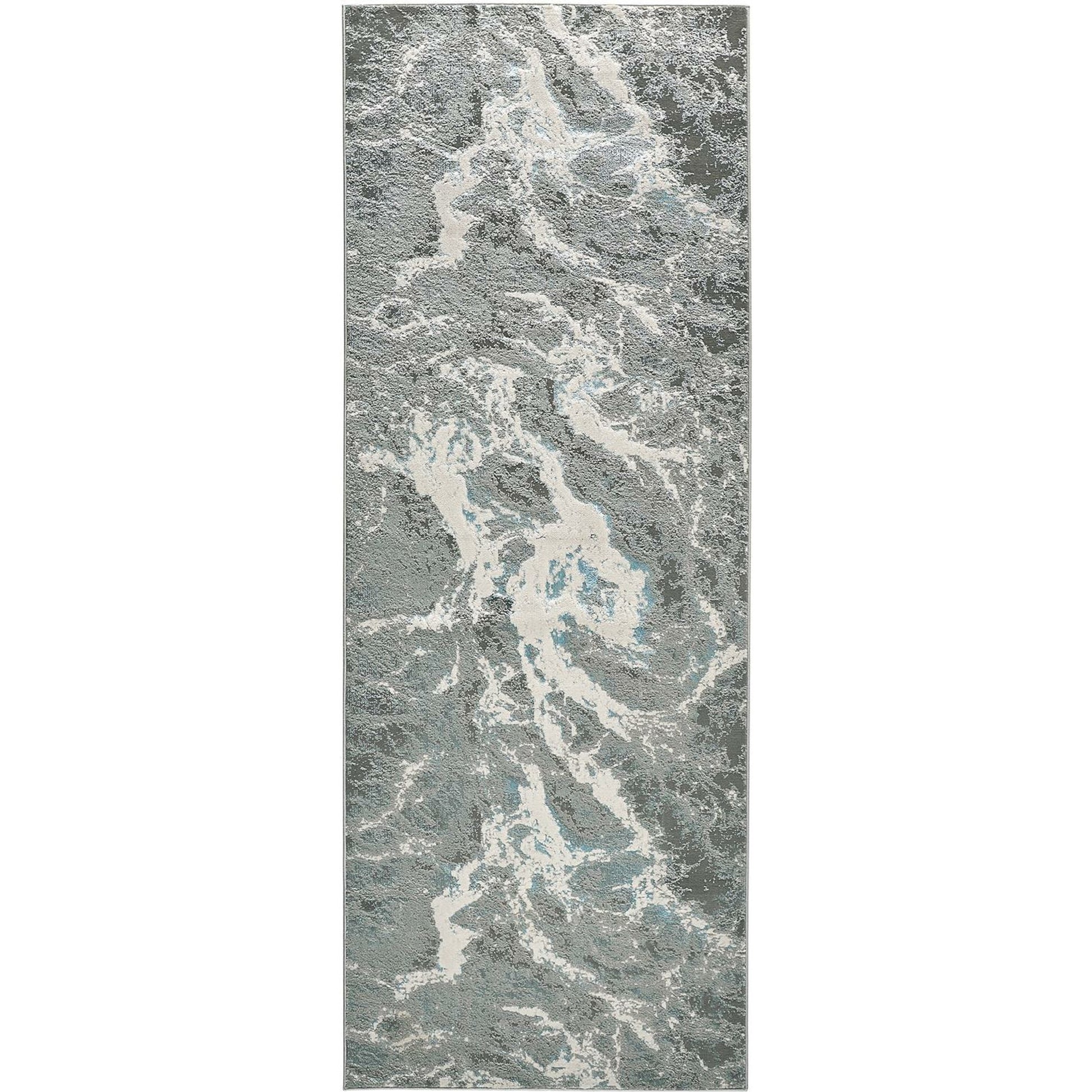 Azure Rug - 3539F by Feizy in silver, gray, ivory. Made from polyester, polypropylene in a unique style.