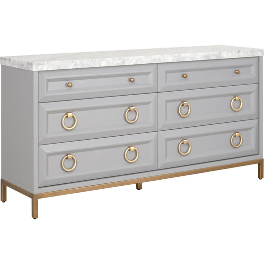 Azure Carrera Double Dresser by Essentials For Living. Made from unique in a modern style.