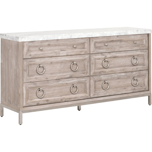Azure Carrera Double Dresser by Essentials For Living. Made from unique in a modern style.