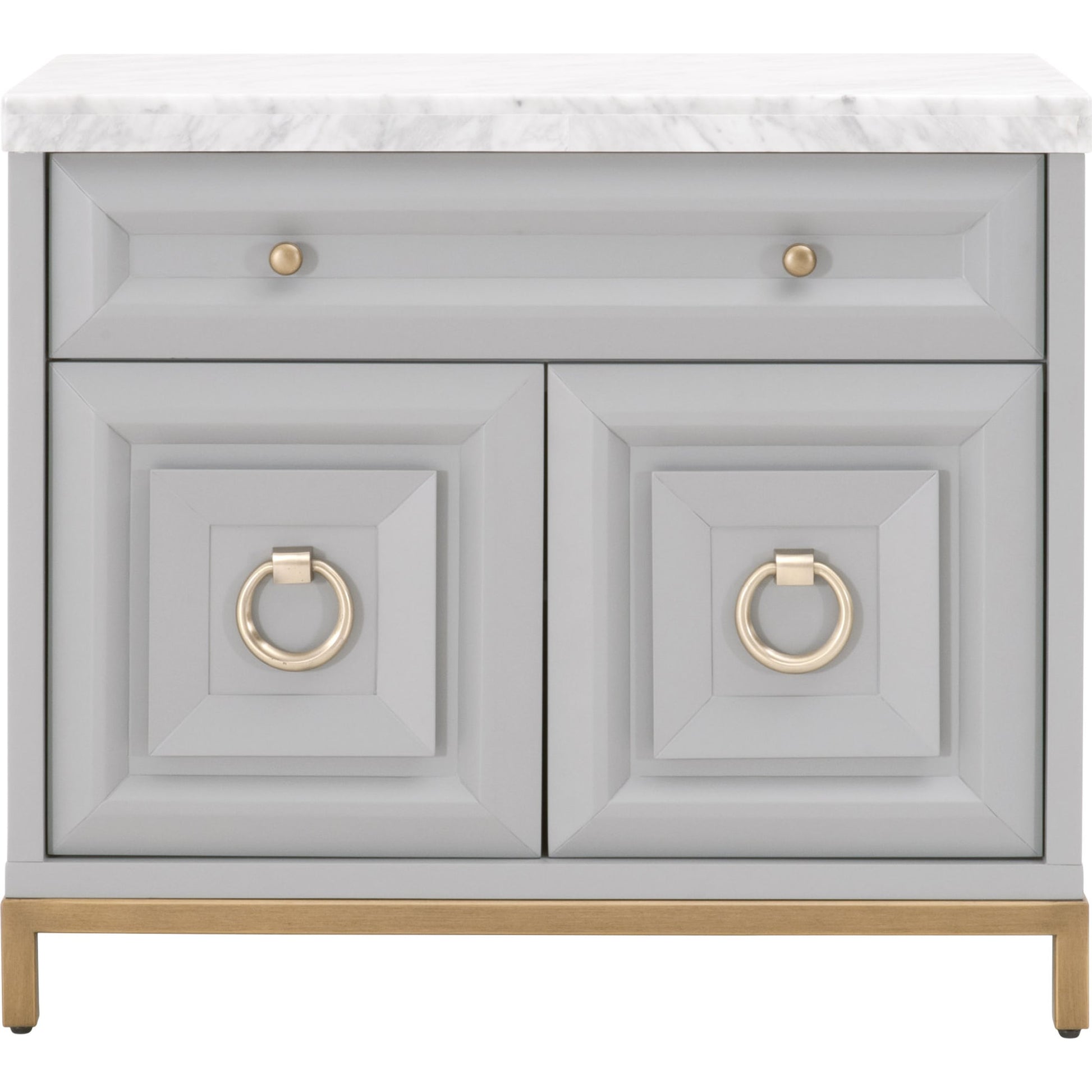 Azure Carrera Media Chest by Essentials For Living. Made from unique in a modern style.