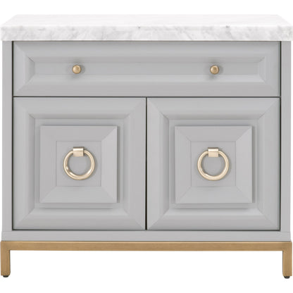 Azure Carrera Media Chest by Essentials For Living. Made from unique in a modern style.