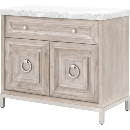 Azure Carrera Media Chest by Essentials For Living. Made from unique in a modern style.