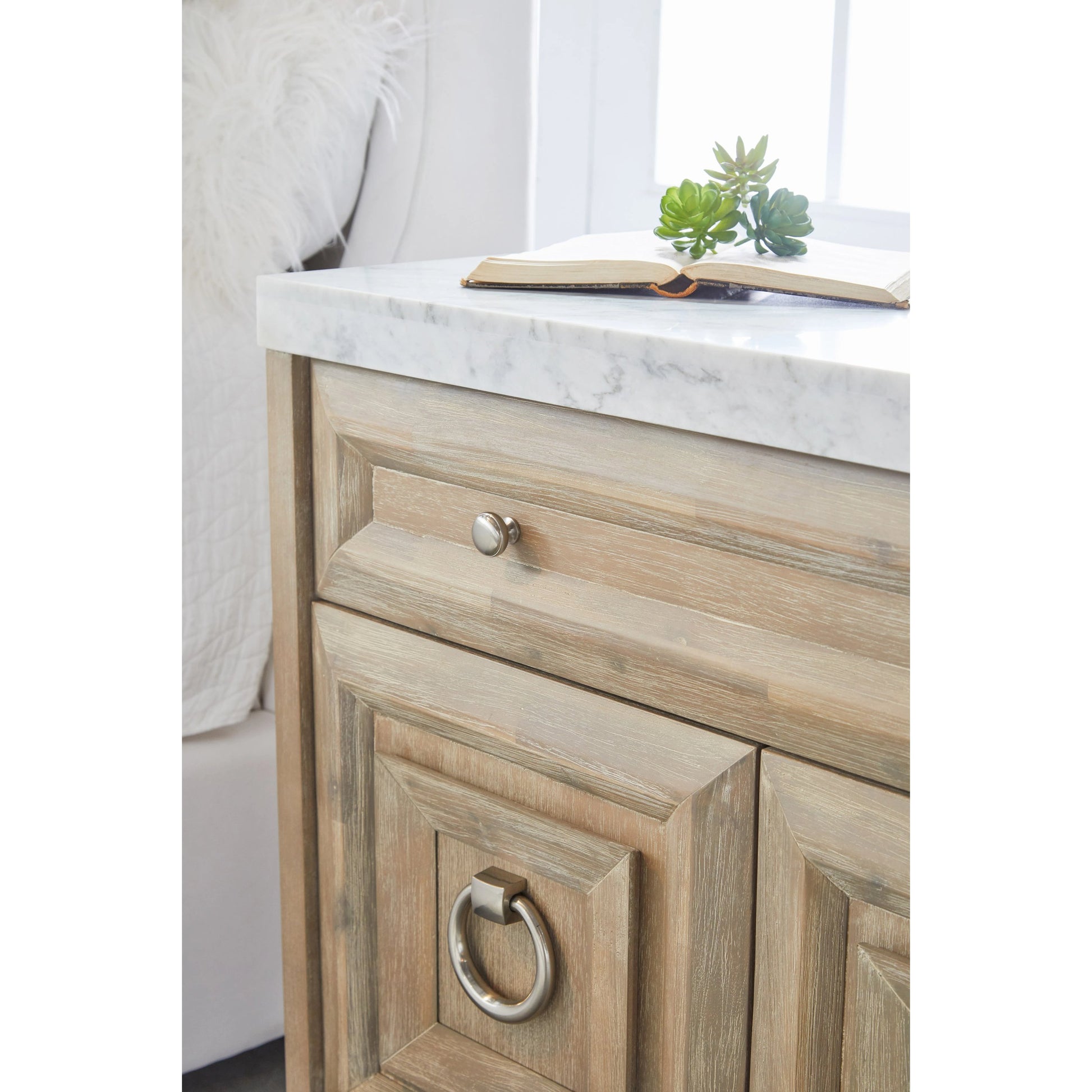 Azure Carrera Media Chest by Essentials For Living. Made from unique in a modern style.