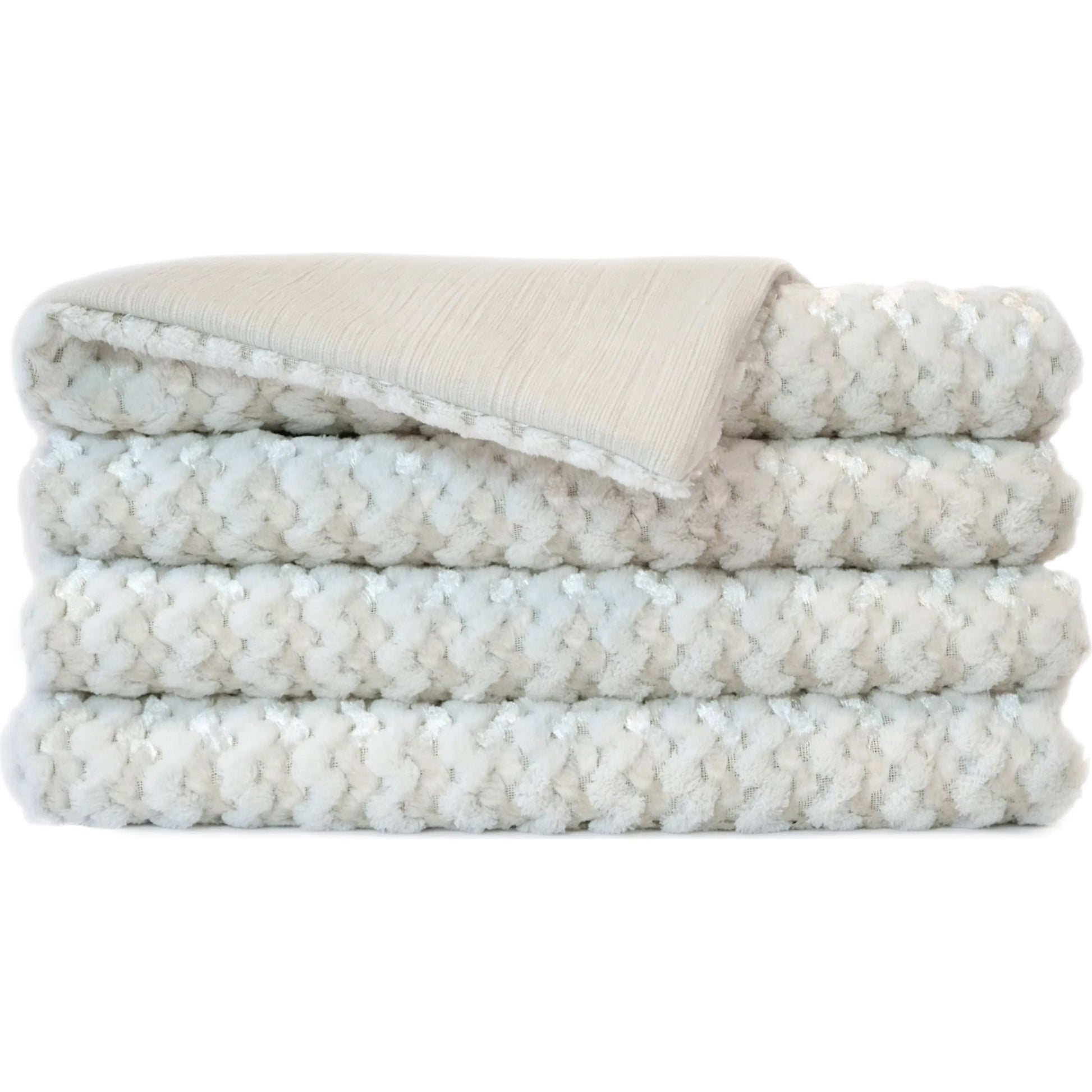 Gene Corded Throw by DV Kap Home. Made from 100% polyester in a transitional style.