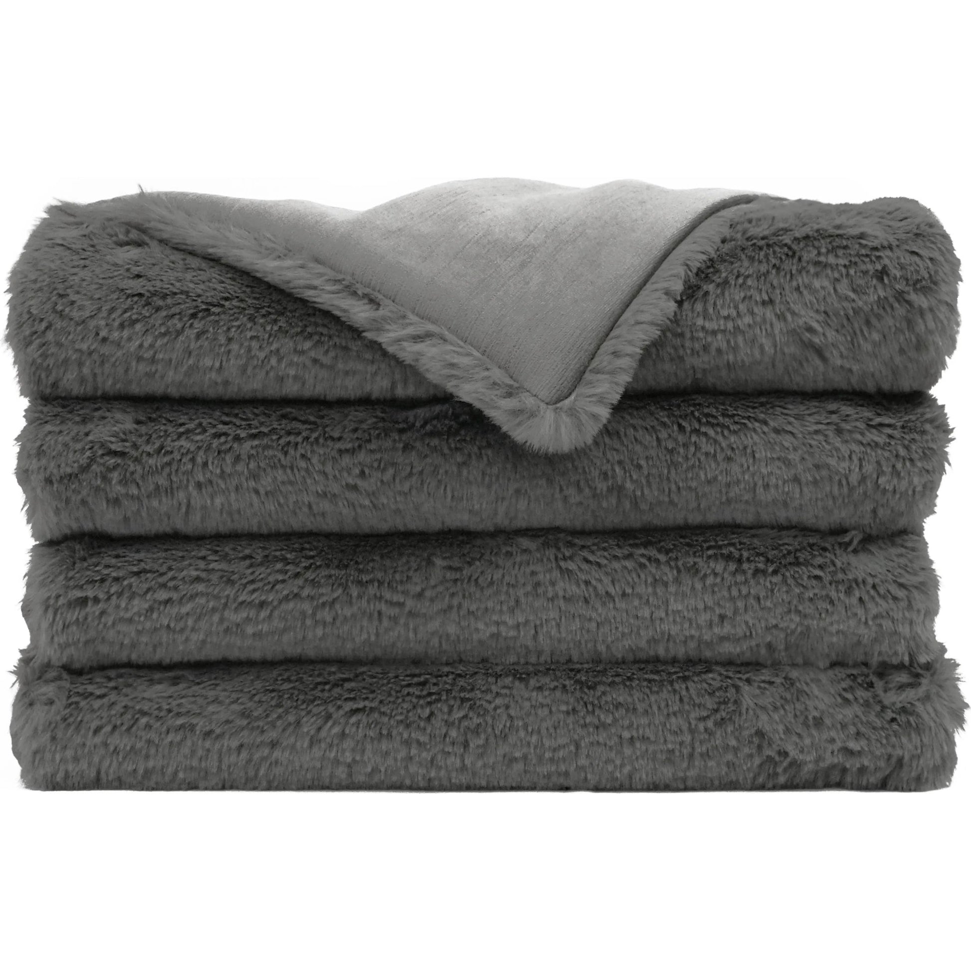 Furocious Throw by DV Kap Home. Made from 100% polyester in a transitional style.