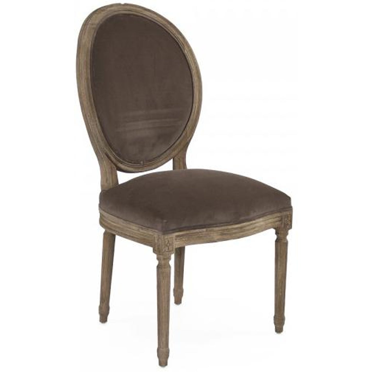 001 S-337829 | Primary Silo | Medallion Velvet Side Chair by Zentique. Made from unique in a traditional style.