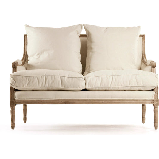 Louis Settee by Zentique. Made from unique in a traditional style.