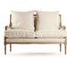 Louis Settee by Zentique. Made from unique in a traditional style.