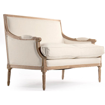 Louis Settee by Zentique. Made from unique in a traditional style.