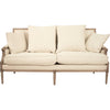Natural Oak, Off-White Cotton