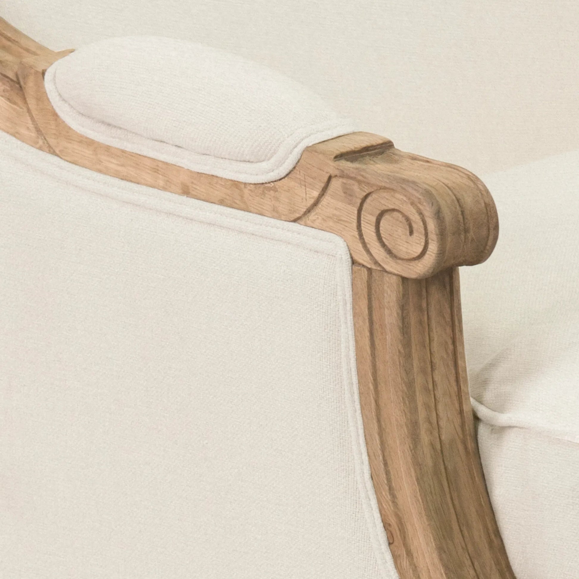 Louis Settee by Zentique. Made from unique in a traditional style.