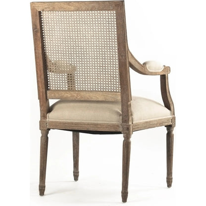 Louis Arm Chair by Zentique. Made from unique in a traditional style.