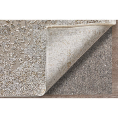 Cadiz Traditional 86639T0F Rug by Feizy in ivory, gray, gold. Made from viscose, acrylic in a unique style.