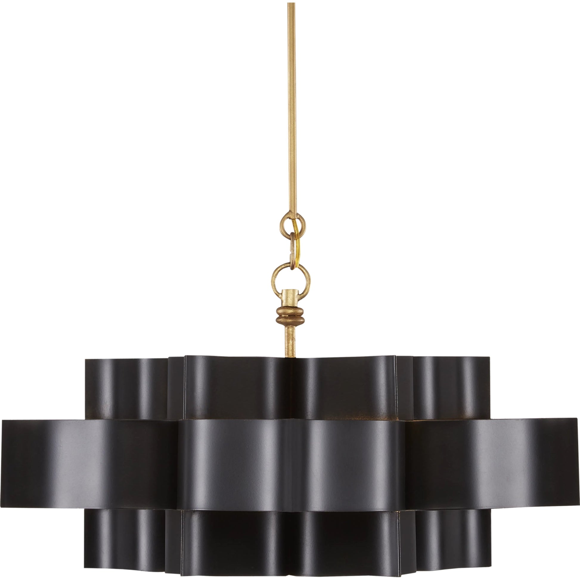 Grand Lotus Chandelier by Currey and Company. Made from unique in a modern style.