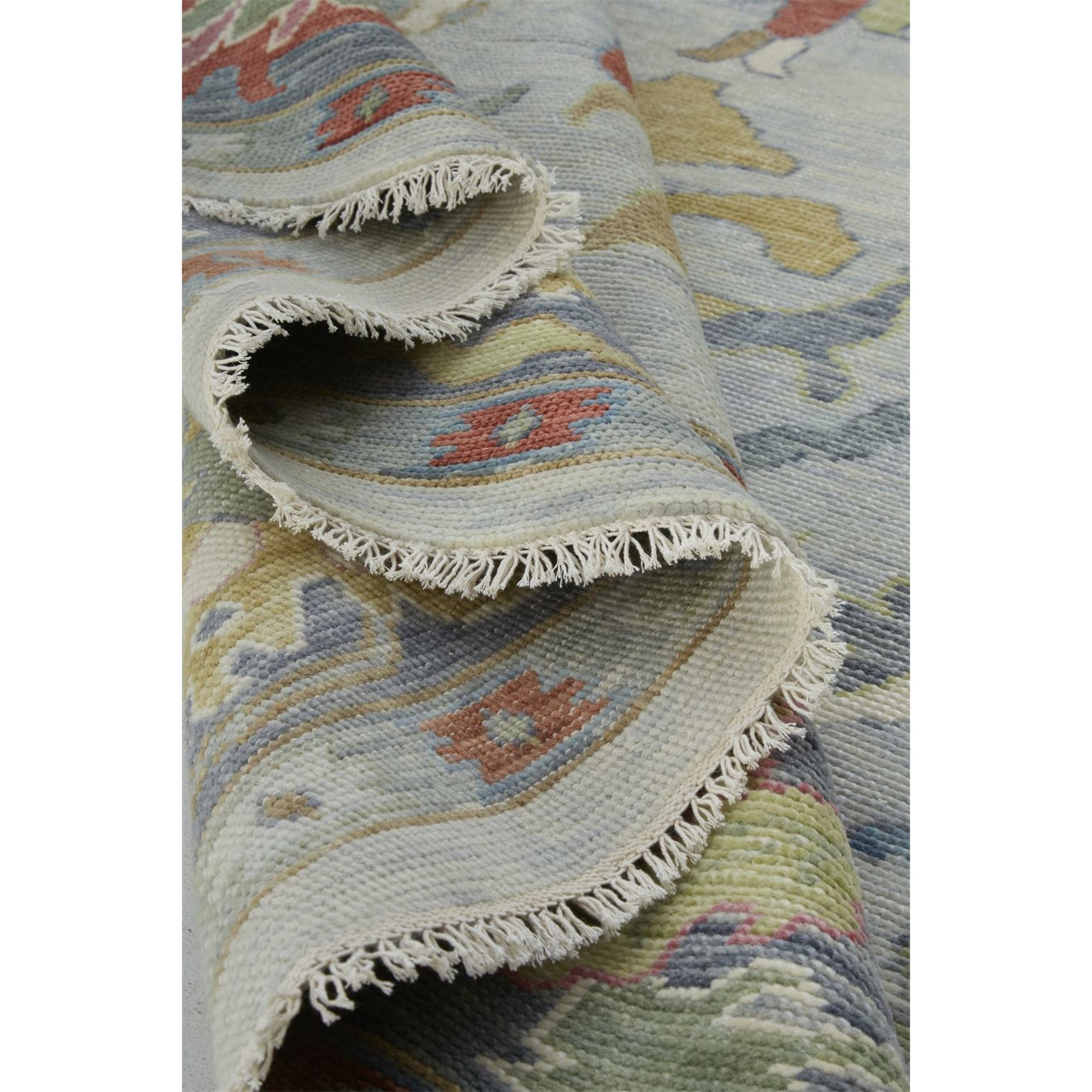 Karina Traditional Persian Rug - 6794F by Feizy in blue, gray, gold. Made from wool in a unique style.