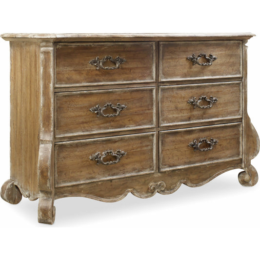Chatelet Dresser by Hooker Furniture. Made from unique in a traditional style.