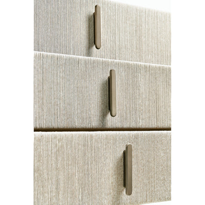Water Clapotis Danish Cord Double Dresser by Jonathan Charles in beige. Made from unique in a transitional style.