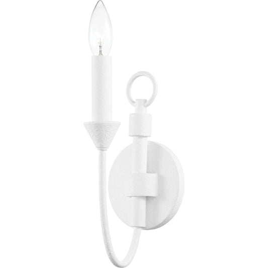 Cate Wall Sconce by Troy. Made from iron, steel in a transitional style.