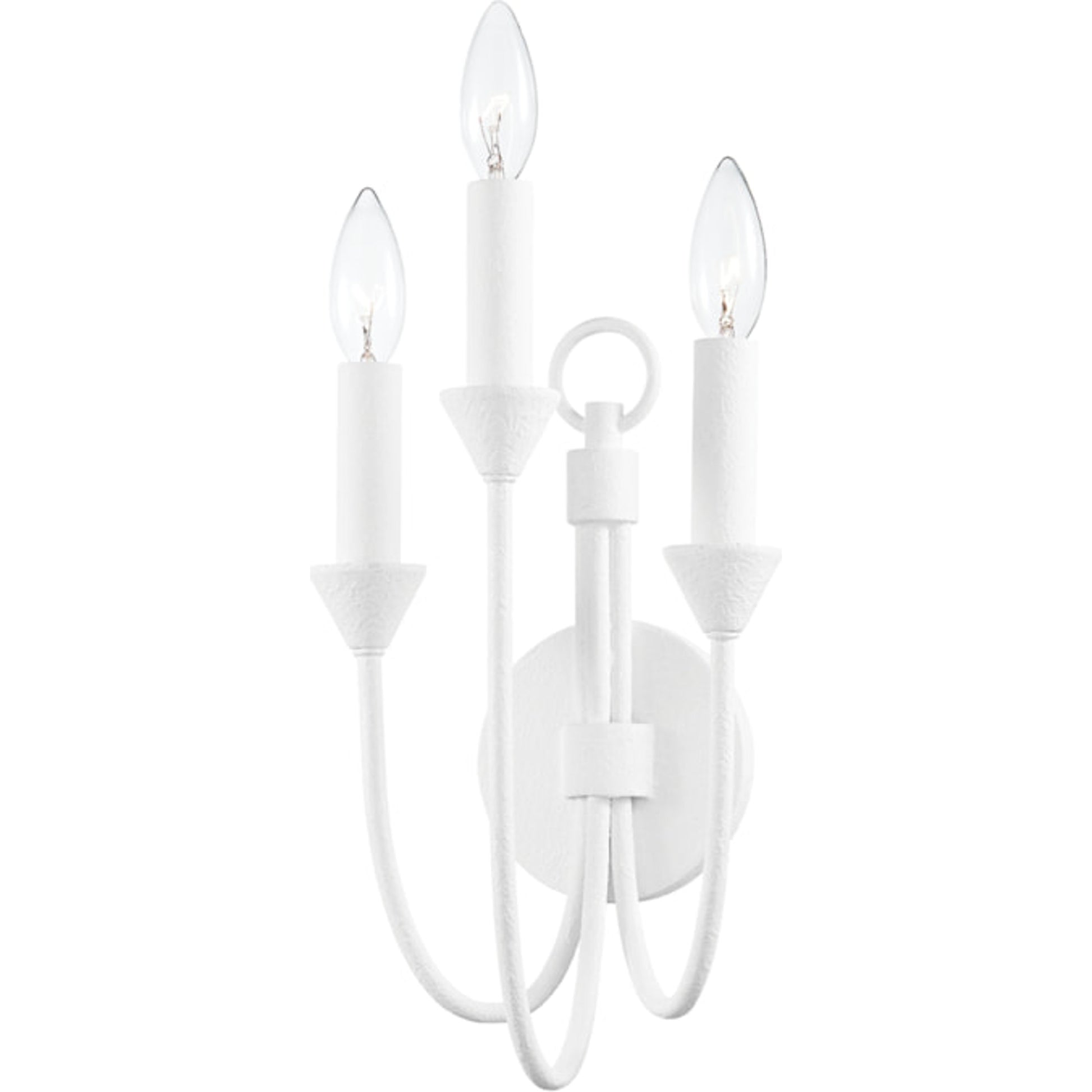 Cate Wall Sconce by Troy. Made from iron, steel in a transitional style.